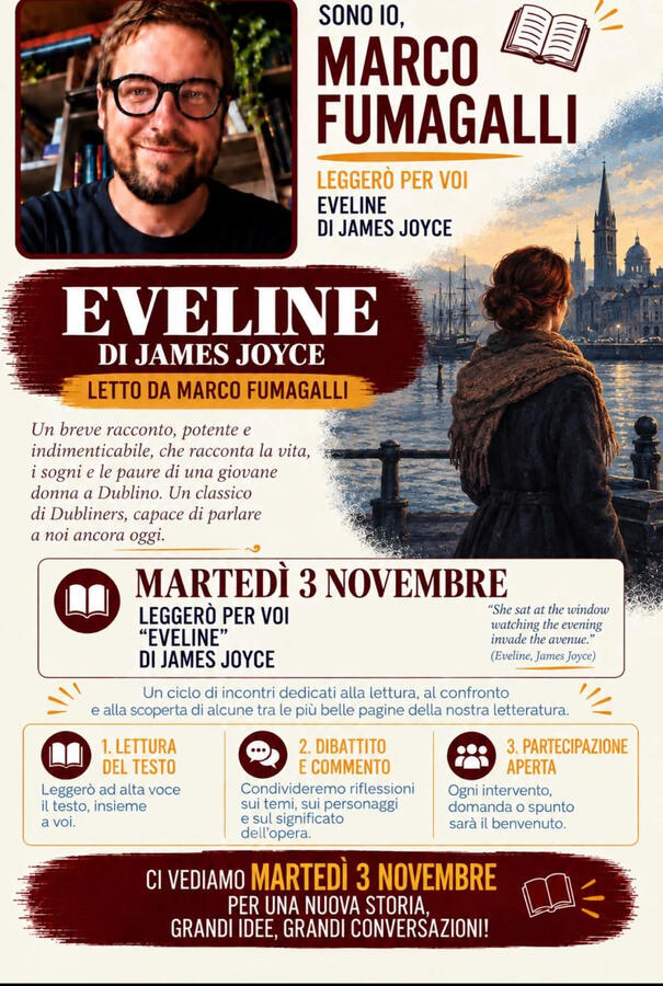 3 novembre · Eveline — James Joyce