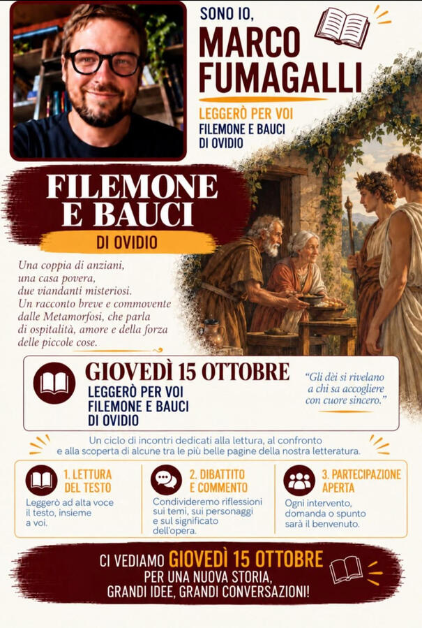 15 ottobre · Filemone e Bauci — Ovidio